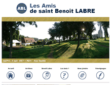 Tablet Screenshot of amis-benoit-labre.net